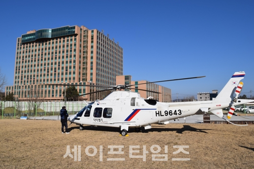 ▲ 신형 경북닥터헬기 ⓒ 안동병원