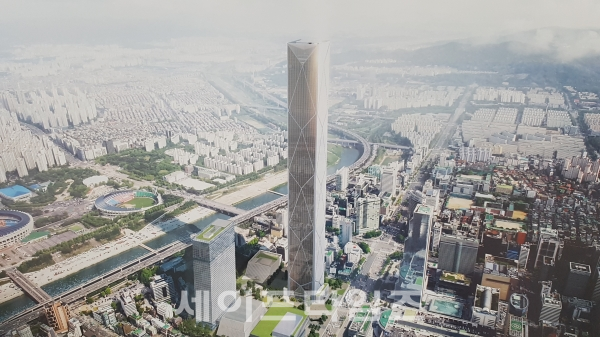 ▲ 현대차그룹이 서울 삼성동에 추진중인 105층 신사옥 GBC. ⓒ 세이프타임즈 DB