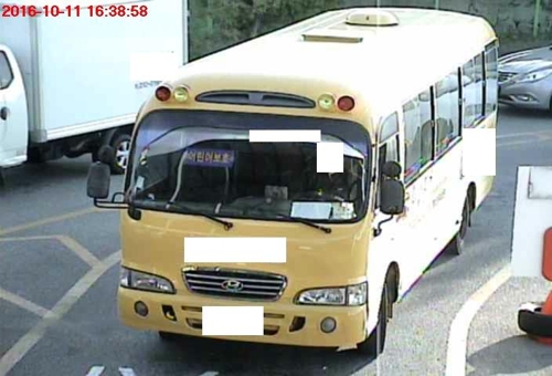 ▲ 불법튜닝한 어린이 통학차량 ⓒ 경기북부지방경찰청