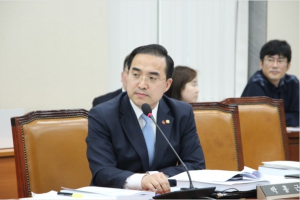 ▲ 박홍근 더불어민주당 의원. ⓒ 박홍근 의원 블로그 캡처