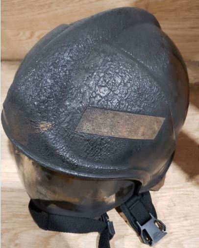 ▲ 소방대원의 헬멧이 화염에 녹아 내렸다. ⓒ 강원도소방본부