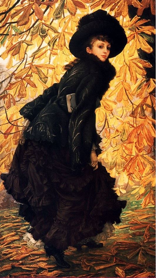 ▲ 제임스 티소(James Tissot , 1836~1902), Octorber, 1877년, 캔버스에 유채 ⓒ 몬트리올 현대미술관