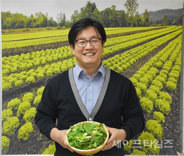 ▲ 제4호 A-벤처스로 선정된 본프레쉬 고무현 대표 ⓒ 농림축산식품부
