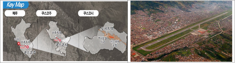 ▲ 페루 쿠스코시 도심중앙 (마추픽추 관문도시, 인구 43만명) ⓒ 한국토지주택공사