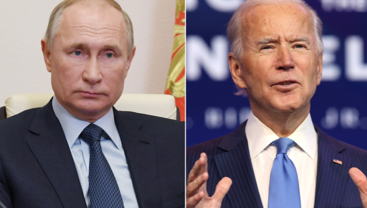 ▲ 블라디미르 푸틴 러시아 대통령(왼쪽)과 조 바이든 미국 대통령. ⓒ CNN