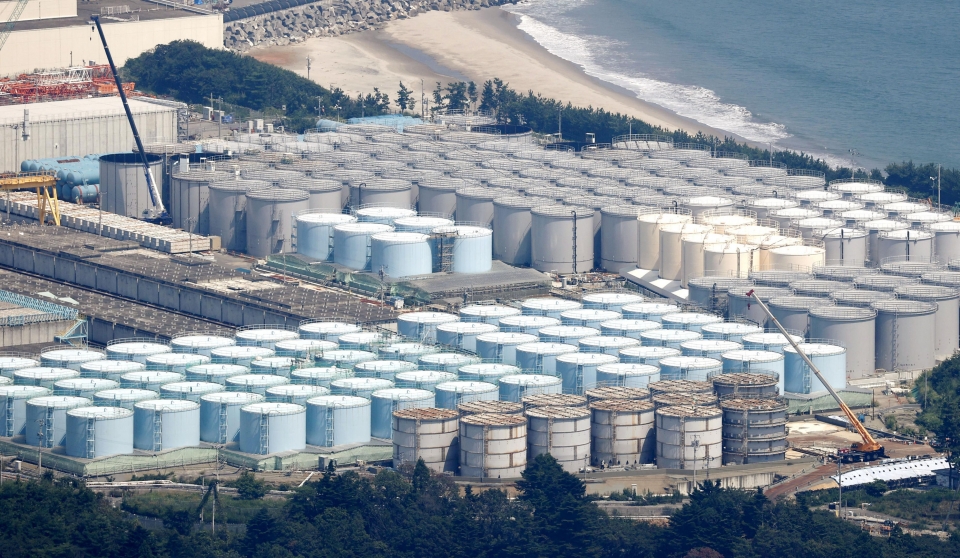 ▲ 일본 후쿠시마 제1원전 오염수 탱크 ⓒ 연합뉴스