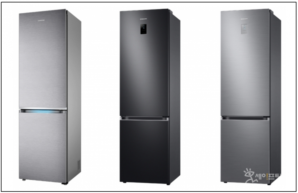 ▲ 독일 스티바의 냉장고 제품평가에서 1~3위에 선정된 삼성전자의 냉장고. ⓒ 삼성전자