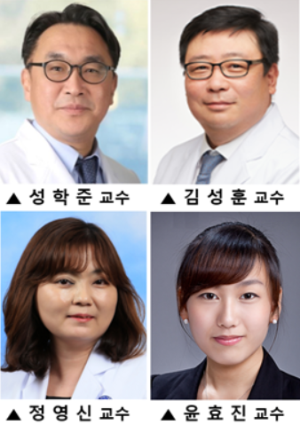 ▲ 연세대 의과대학 연구팀. ⓒ 세브란스