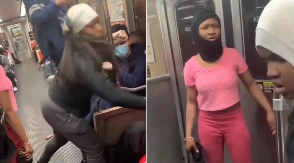 ▲ 미국 필라델피아 지하철에서 흑인 10대 무리가 아시아계 학생을 폭행했다. ⓒ Asian Dawn 트위터