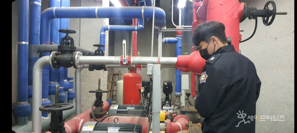 ▲ 대형화재 대비 선제적 예방을 위한 안전점검을 강화 했다. ⓒ 창원소방본부