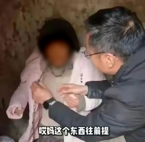 ▲ 중국 인신매매 피해 여성의 모습이 공개돼 정부가 강력한 처벌을 약속했다. ⓒ 연합뉴스
