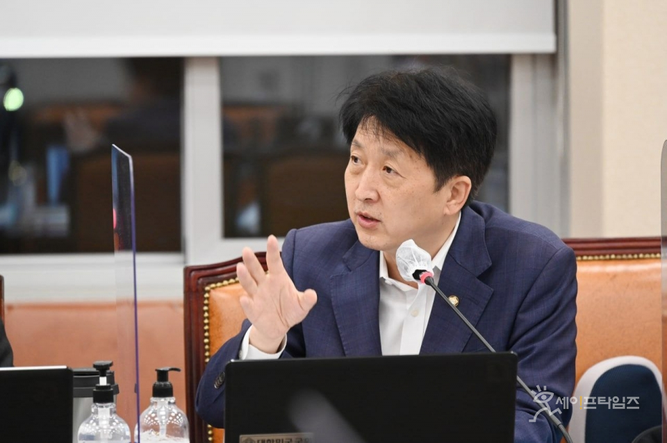 ▲ 오기형 더불어민주당 의원이 2022년 국정감사에서 발언하고 있다. ⓒ 의원실