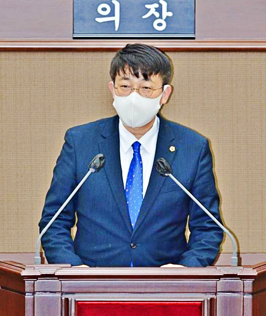 ▲ 이병도 서울시의원이 내년도 서울시 예산안에 대해 비판하고 있다. ⓒ 이병도 의원실