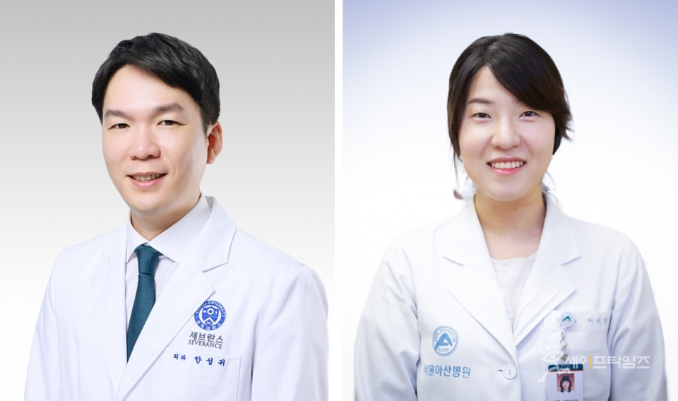 ▲ 안성귀 강남세브란스병원 유방외과 교수(왼쪽)와 이새별 서울아산병원 유방외과 교수