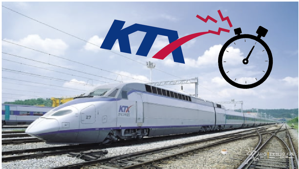 ▲ 최근 한국철도공사(코레일) KTX의 연착이 급증해 논란이 되고있다. ⓒ 세이프타임즈