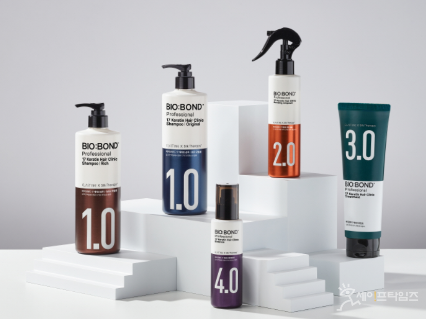 ▲ LG생활건강이 출시한 프로페셔널 단백질 본딩케어인 엘라스틴 실크테라피 바이오본드 17. ⓒ LG생활건강