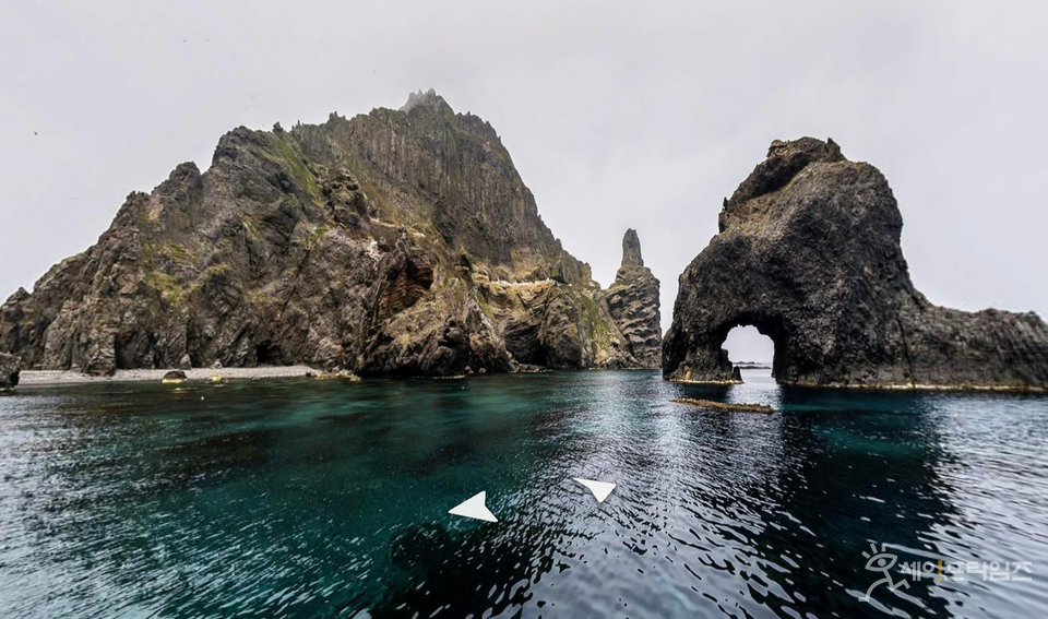  ▲ 경상북 울릉군 도동면 1번지 독도는 우리의 피가 흐르는 우리 땅이다. ⓒ 네이버 거리뷰