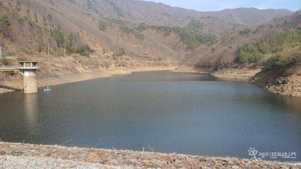 ▲ 충북 영동군 궁촌저수지. ⓒ 영동군