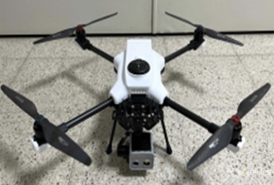 ▲ 자동경로비행과 인공지능(AI) 기술을 사용한 고성능 드론. ⓒ 서울시