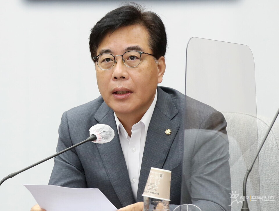 ▲ 송언석 국민의힘 직원이 공공기관 사내 특혜성 대출을 지적했다. ⓒ 의원실