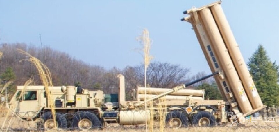 ▲ 주한미군이 경북 성주에서 사드 발사대를 전개하는 훈련을 하고 있다. ⓒ 미 국방부