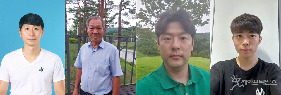 ▲ 포스코청암재단은 위기의 순간에 생명을 구한 의인 4명을 포스코히어로즈로 선정했다. 왼쪽부터 심용택, 홍시호, 이효영, 최재호. ⓒ 포스코청암재단