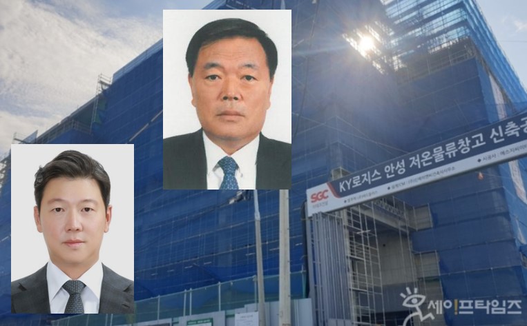 ▲ 이우성(왼쪽)·안찬규 SGC이테크건설 사장. ⓒ 세이프타임즈