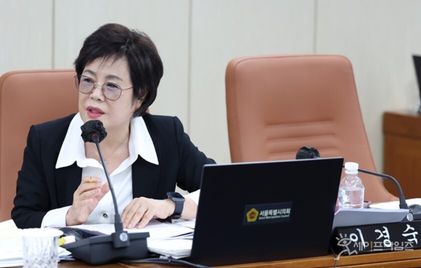 ▲ 이경숙 서울시의원이 서울형 공동보존서고의 필요성을 주장하고 있다. ⓒ 서울시의회