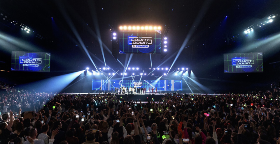 ▲ 프랑스 파리에서 Mnet 엠카운트다운이 열렸다. ⓒ CJENM