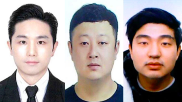 ▲ 검찰이 이경우와 황대한, 연지호(왼쪽부터)에게 각각 사형과 무기징역을 구형했다. ⓒ 서울경찰청