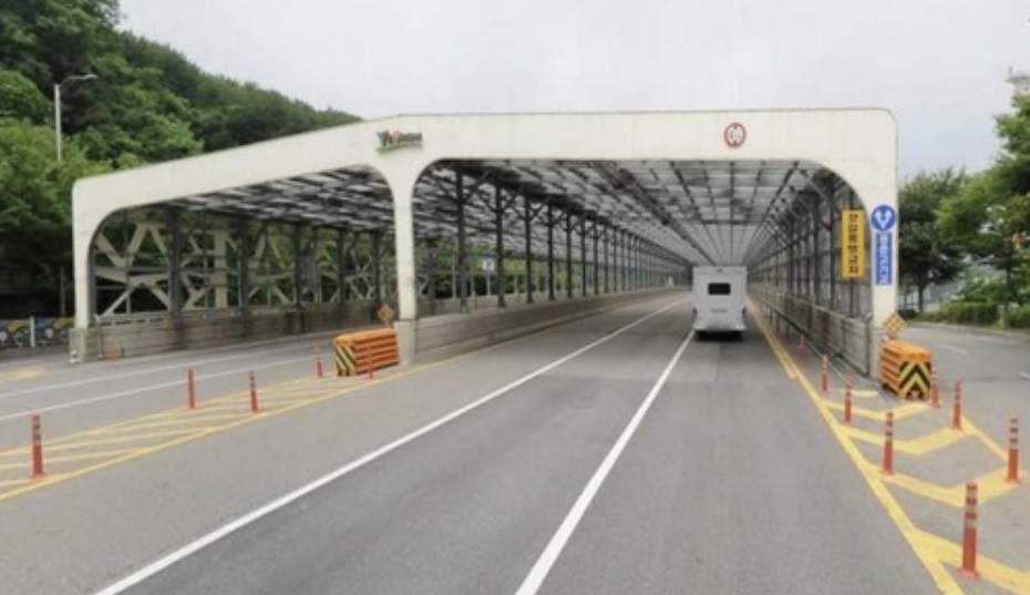 ▲ 인천 연수구 동춘동 고가교 방음터널 공사장에서 하청 업체 노동자가 추락해 숨지는 사고가 발생했다. ⓒ 인천시