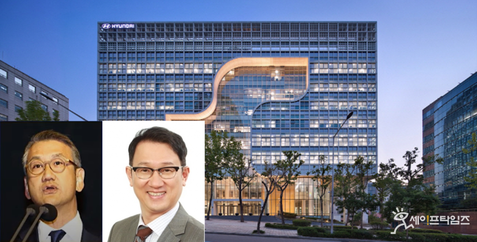 ▲ 검찰이 KT의 보은 투자 의혹을 수사하기 위해 현대오토에버 본사에 대한 압수수색에 나섰다. 왼쪽부터 박성빈 스파크 전 대표, 서정식 현대오토에버 전 대표. ⓒ 현대오토에버