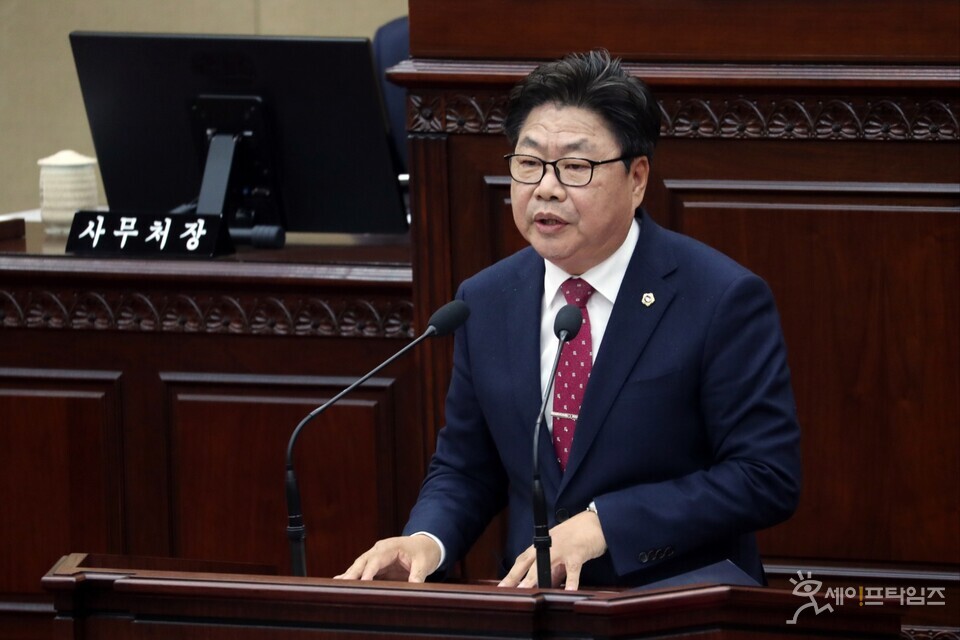 ▲ 충북도의회 김정일 의원. ⓒ 의원실