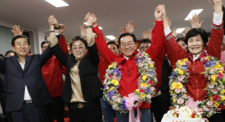 ▲ 제22대 국회의원 선거 충북 충주 지역구에서 승리한 국민의힘 이종배 당선인. ⓒ 이종배 후보 캠프