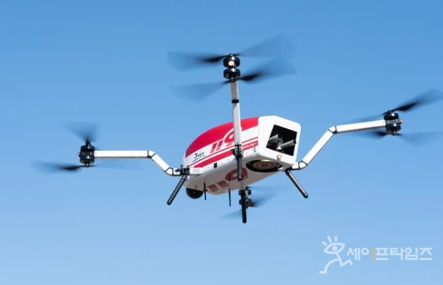 ▲ 소방청의 소방드론. ⓒ 소방청