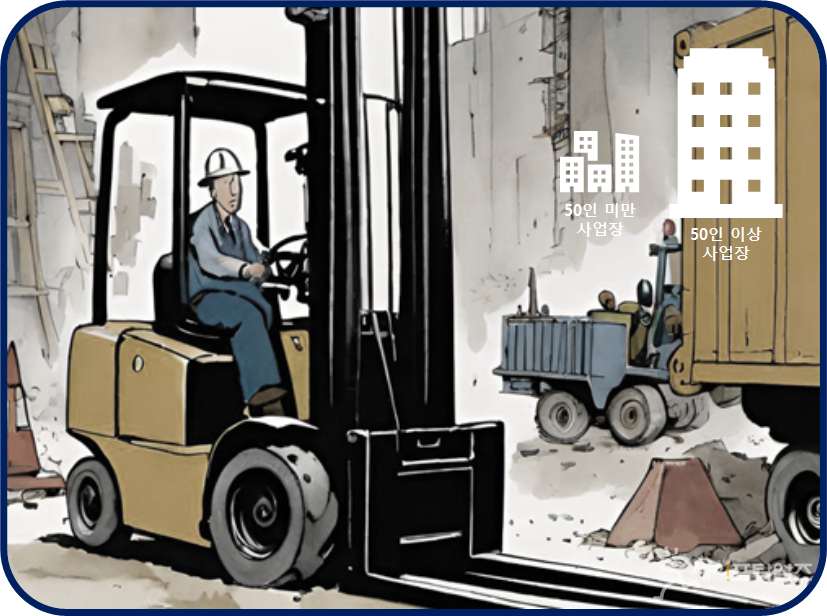 ▲ 중대재해처벌법 시행 이후 첫 50인 미만 사업장 적용 사례가 나오면서 시행령 개정을 통한 영세사업자 부담 완화의 목소리가 나오고 있다. ⓒ 세이프타임즈