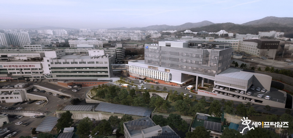 ▲ 광주 조선대병원 호남권 감염병전문병원 조감도. ⓒ 질병청
