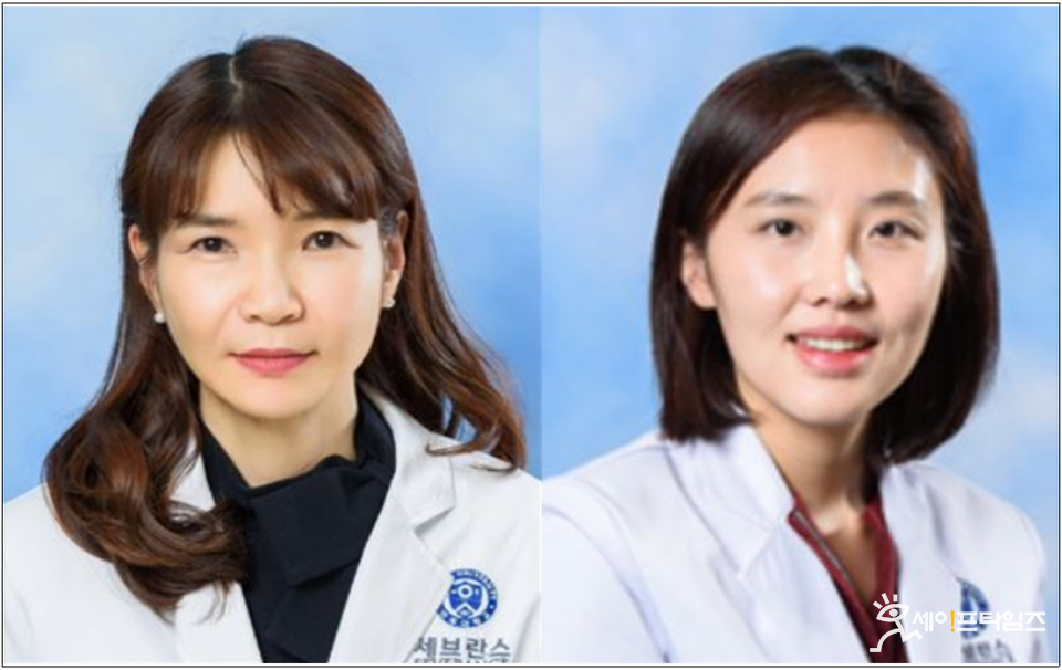 ▲ 이지원 세브란스병원 가정의학과 교수(왼쪼)와 권유진 용인세브란스병원 가정의학과 교수 연구팀이 지중해 식단의 효과를 높이는 혈당 조절 효소 글루코키나제의 활성에 관여하는 단백질 GCKR의 유전자변이 rs780094를 발견했다. ⓒ 세브란스병원