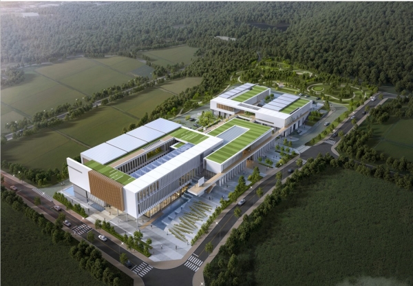 ▲ 농식품기후변화대응센터 조감도 ⓒ 해남군