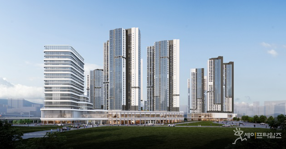 ▲ 서울 구로구 온수역 역세권활성화사업 공동주택 투시도. ⓒ 서울시