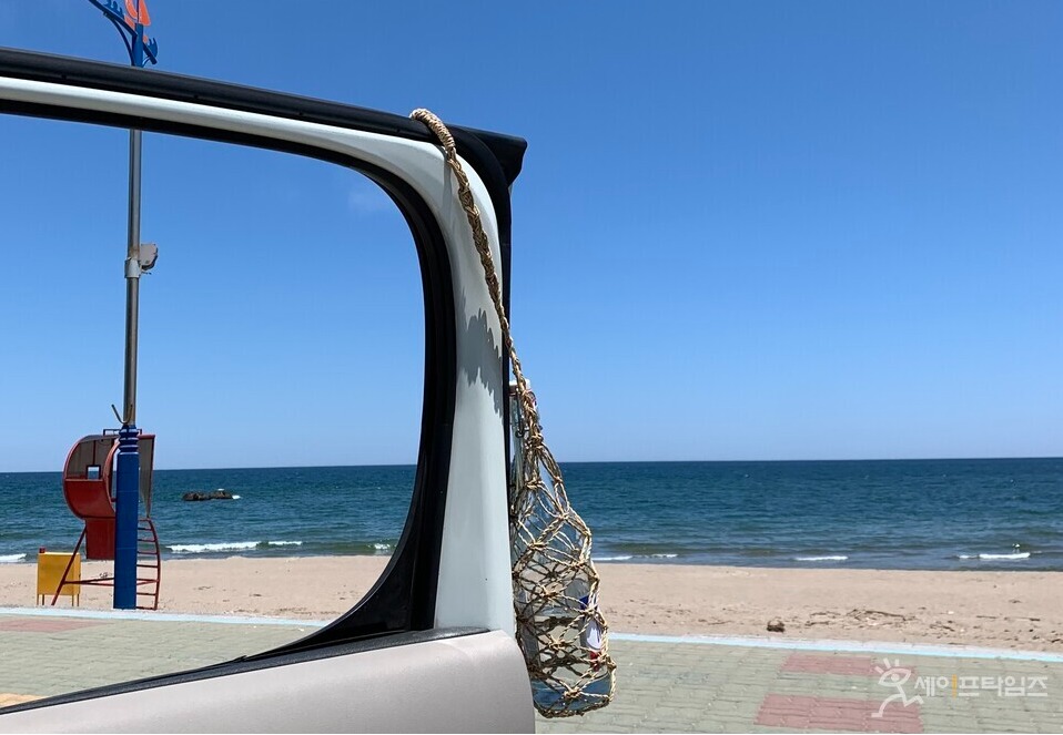 ▲ 강원 삼척 맹방해수욕장. ⓒ 민지 기자