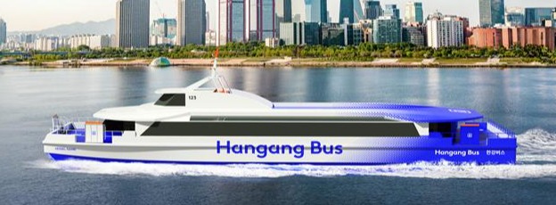 ▲ 서울시가 공개한 한강버스 디자인. ⓒ 서울시