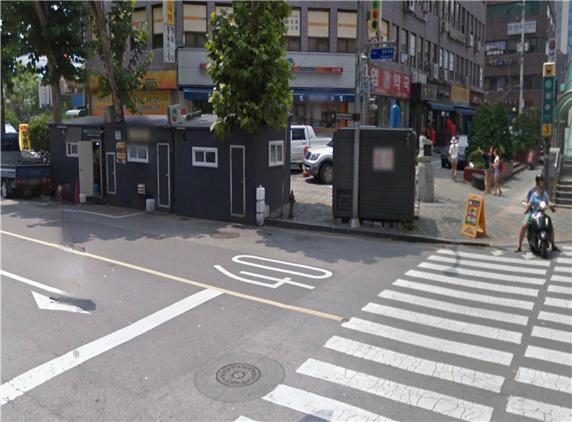 ▲ 서울시 성동구 성수역 3번 출구 앞 사진. ⓒ 성동구