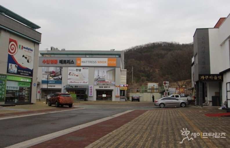 ▲ 경기 파주시 야당동 가구단지. ⓒ 세이프타임즈
