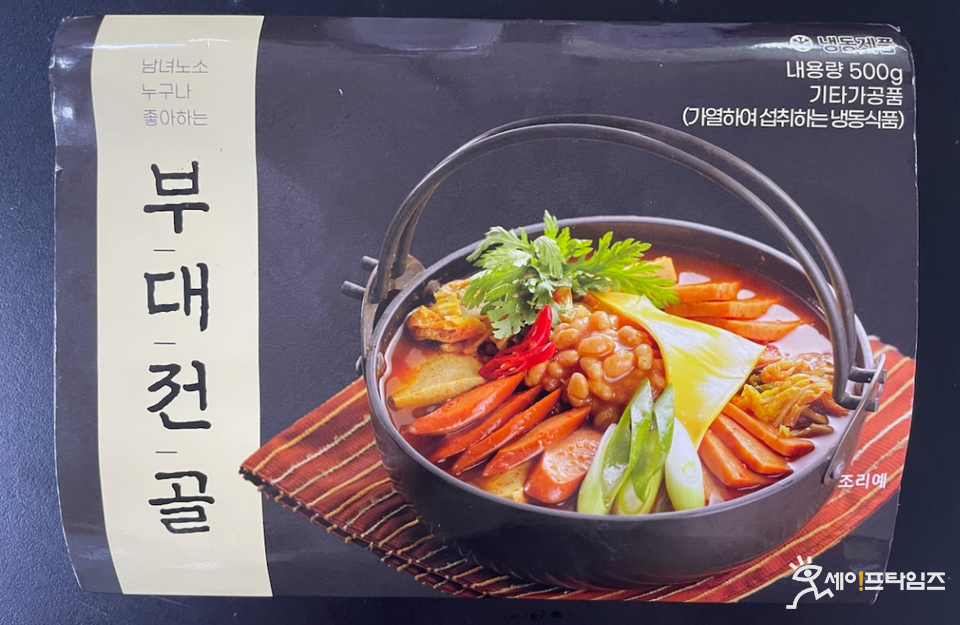 ▲ 대장균 기준 규격에 부적합해 판매가 중단되고 회수조치에 들어간 경북 경산시 임꺽정푸드시스템이 제조한 부대전골. ⓒ 식품안전나라