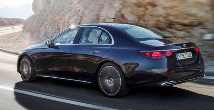 ▲ 벤츠코리아가 인천 청라 아파트 피해자에게 제공하기로 한 벤츠 e200이다. ⓒ 벤츠코리아