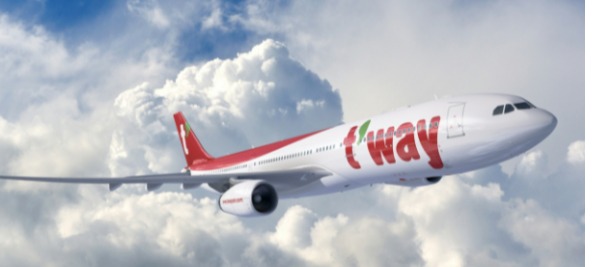 ▲ 프랑스 파리에서 인천으로 향하는 티웨이항공 여객기에 기체 결함이 발생해 21시간가량 출발이 지연됐다. ⓒ 티웨이항공