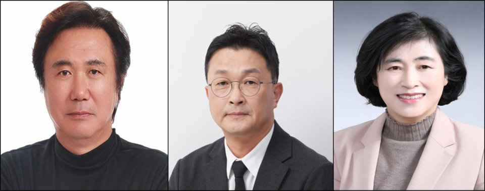 ▲ 2024 카이스트 KCAMP 어워드는 경영, 기술, 사회공헌 등의 부문별 수상자를 선정했다. 왼쪽부터 경영대상 지트에듀케이션 임남철 대표, 기술대상 지승씨앤아이 박종면 대표, 사회공헌대상 전남도의회 전서현 의원. ⓒ 카이스트 KCAMP어워드위원회