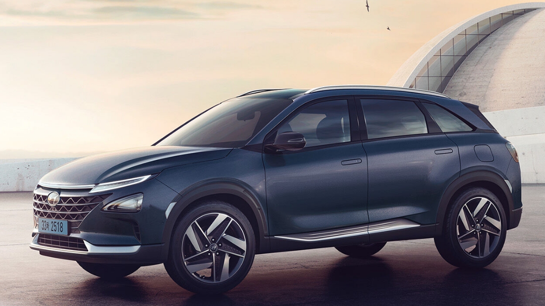  ▲ 출고가 7000만원 가운데 서울시로부터 2950만원을 지원받는 수소전기차 넥쏘 ⓒ 현대차 