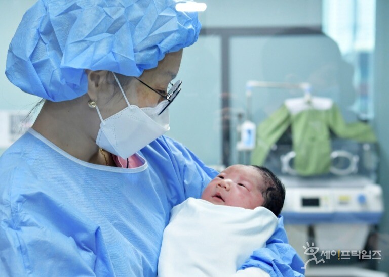▲ 경북 영천시 분만산부인과에서 아이가 태어났다. ⓒ 영천시